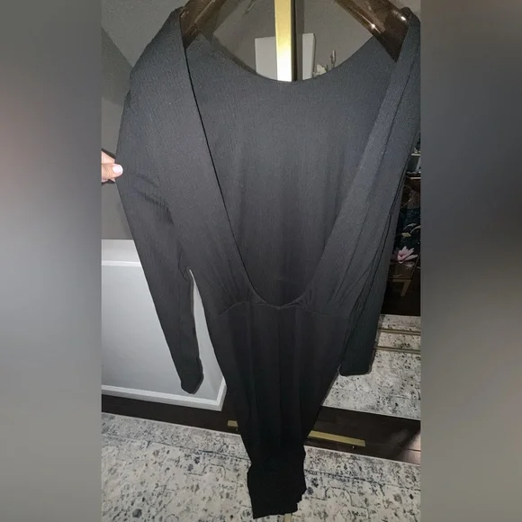 NWT House of Harlow 1960 Rahdi Black Backless Dress 🆕 Size: XL - Picture 5 of 6